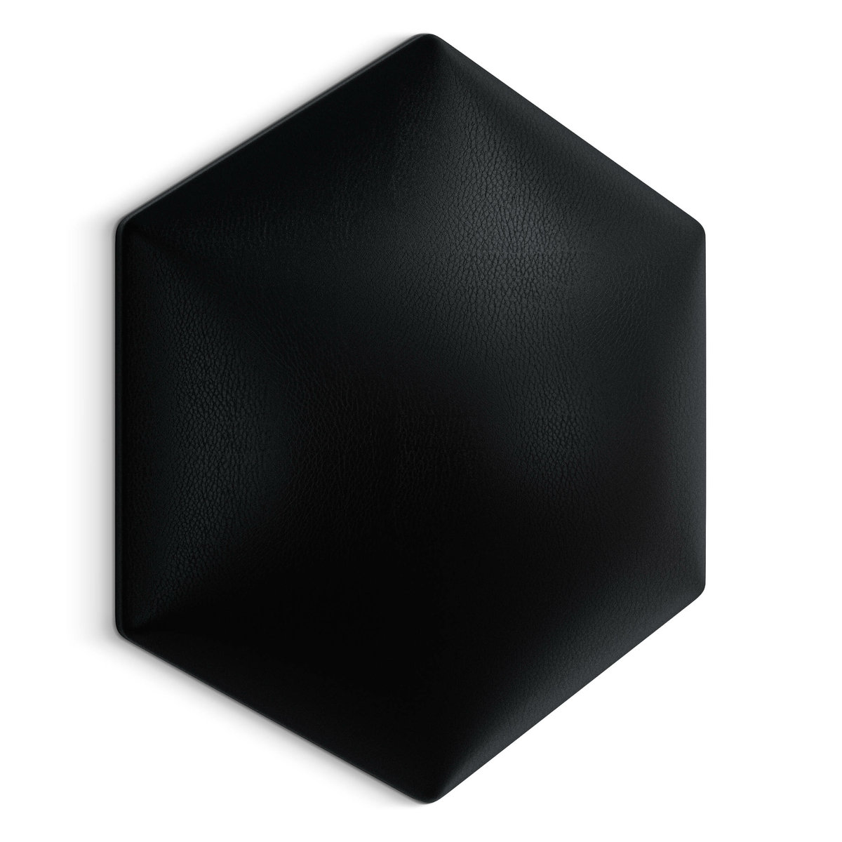 Panel Tapicerowany Eko Skóra Hexagon Heksagon Kremowy 26cm X 30cm