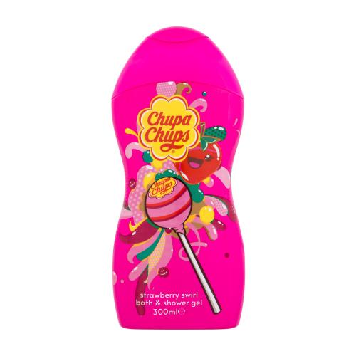 Chupa Chups Bath & Shower Strawberry Swirl Żel pod prysznic dla dzieci 300 ml