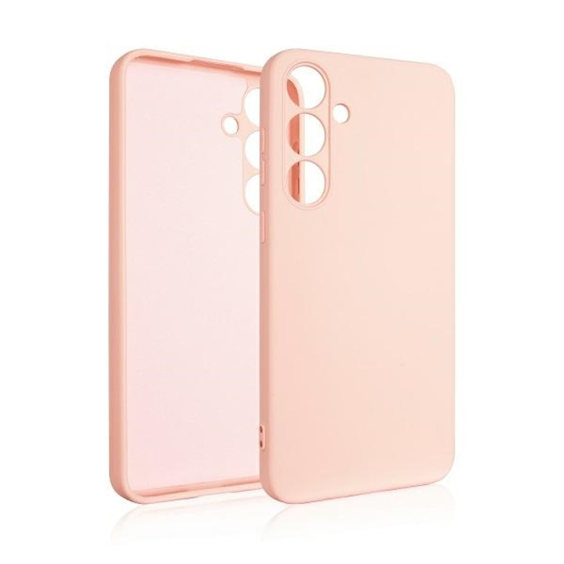 Beline Etui Silicone Samsung S24+ S926 różowo-złoty/rose gold