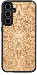 Bewood Drewniane etui do Samsung Galaxy S23 FE KALENDARZ AZTECKI ANIEGRE