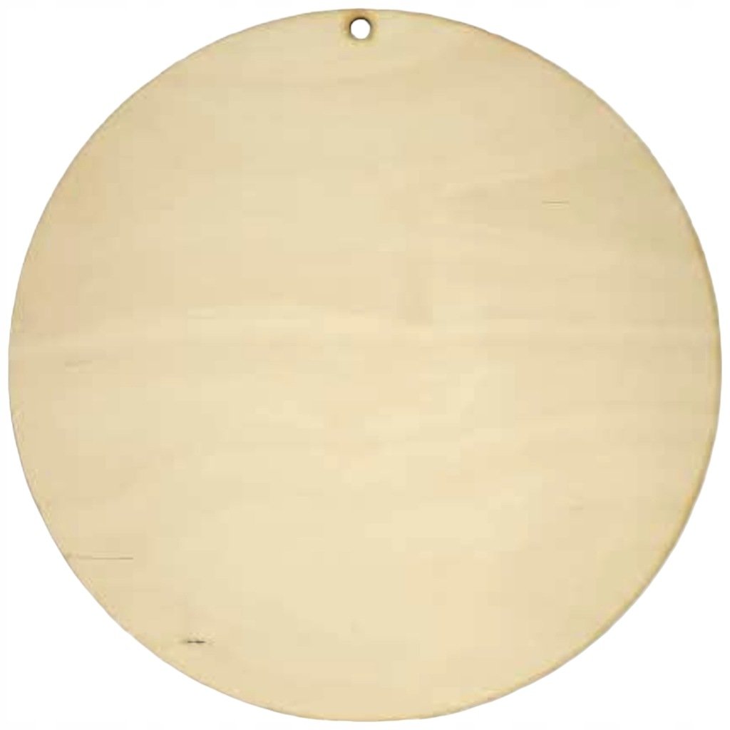 Kółko pełne 29 cm sklejka Baza do ozdabiania koło do dekoracji gr 3 mm