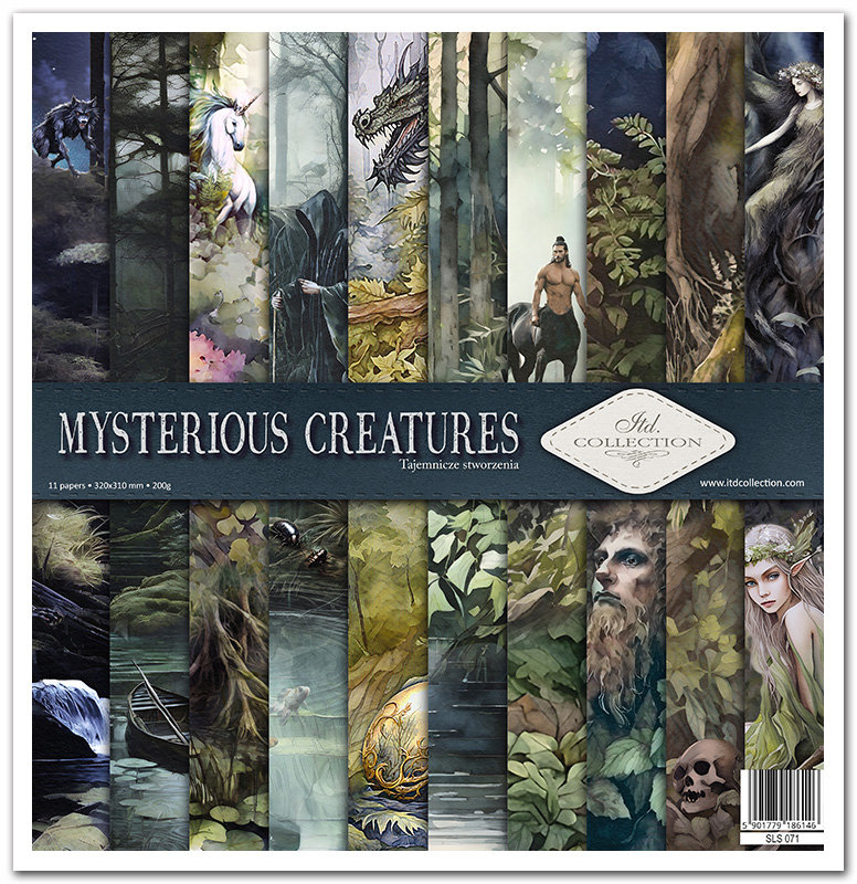 Zestaw do scrapbooking SLS-071 Mysterious Creatures