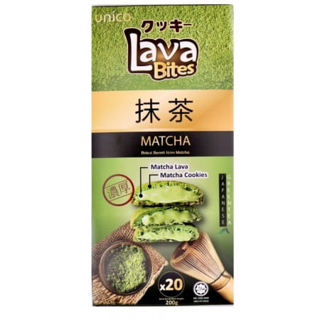 Ciasteczka Lava Bites Matcha 200g