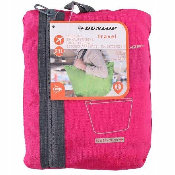 Фото - Рюкзак Dunlop  Składana torba na zakupy 21 l  (różowy)