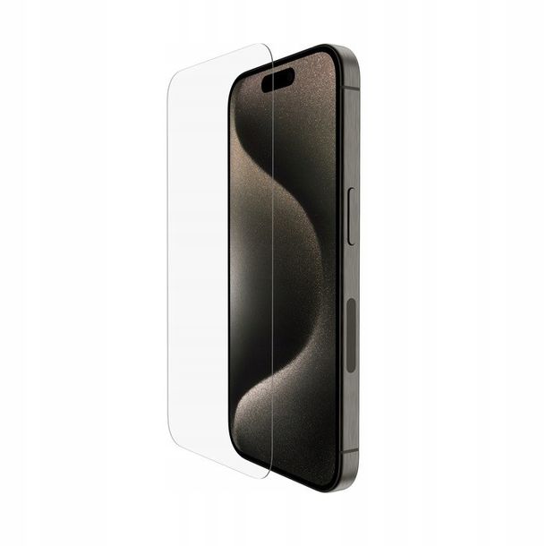 Belkin ScreenForce Pro TemperedGlass AM iPhone 15 Pro - darmowy odbiór w 22 miastach i bezpłatny zwrot Paczkomatem aż do 15 dni