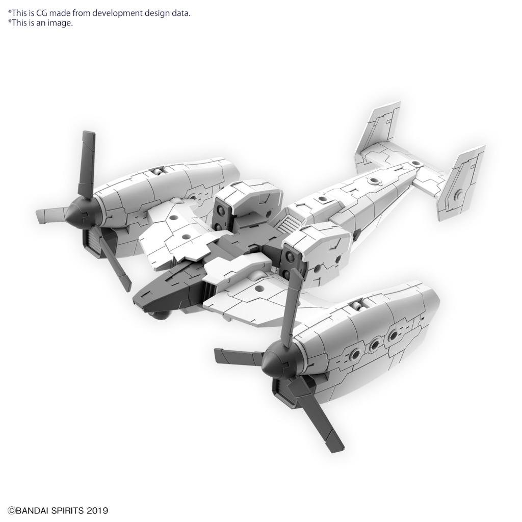 30mm - 1/144 extended armament vehicle (tilt rotor ver.) - model kit