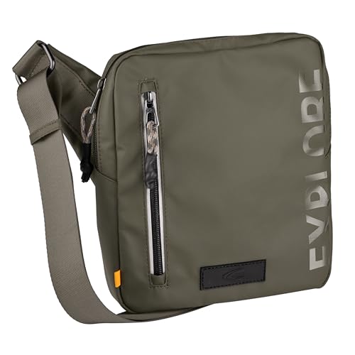 camel active Unisex Explore torba na ramię, khaki, khaki