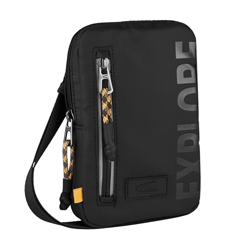 camel active Unisex Explore pokrowiec na smartfon, czarny, czarny