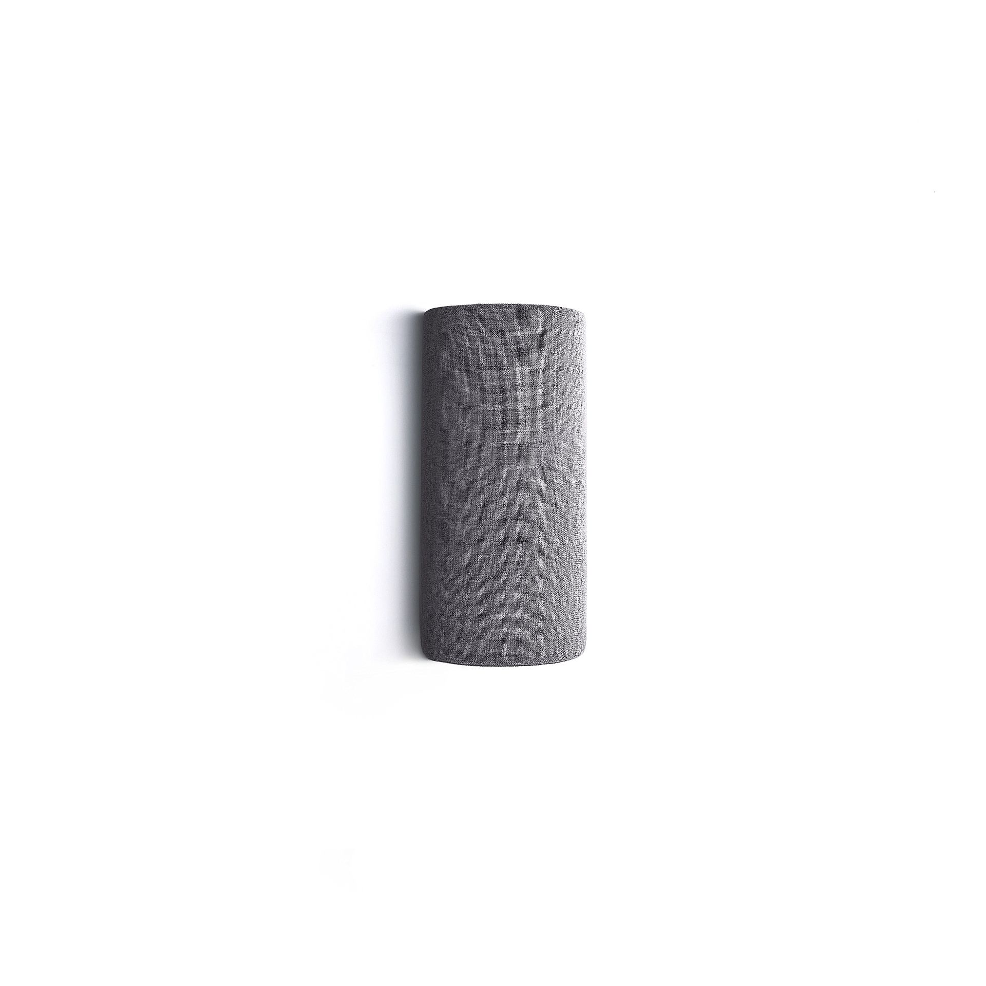 Panel akustyczny POLY, półcylinder, Ø280x500 mm, ścienny, fioletowy