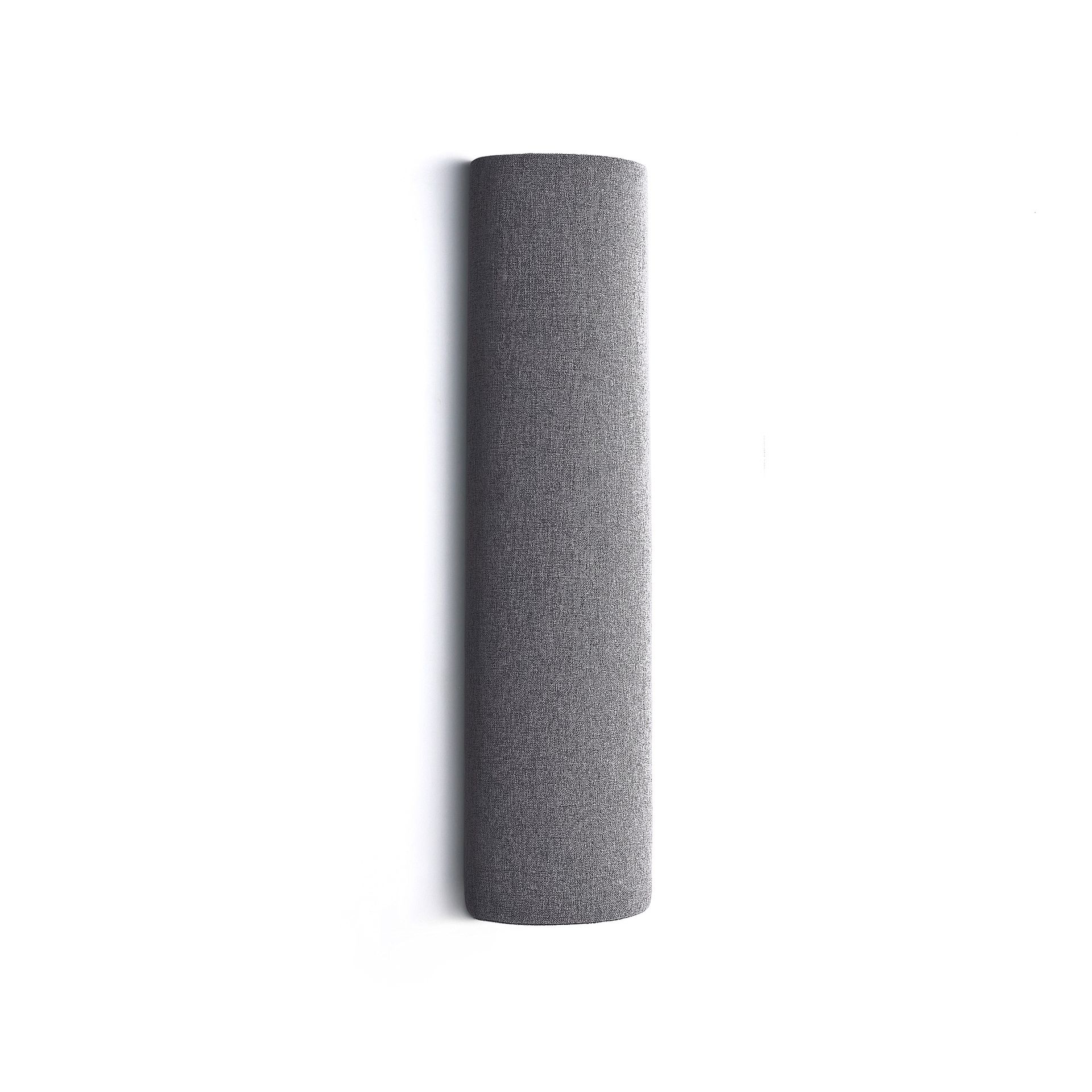 Panel akustyczny POLY, półcylinder, Ø280x1000 mm, ścienny, fioletowy