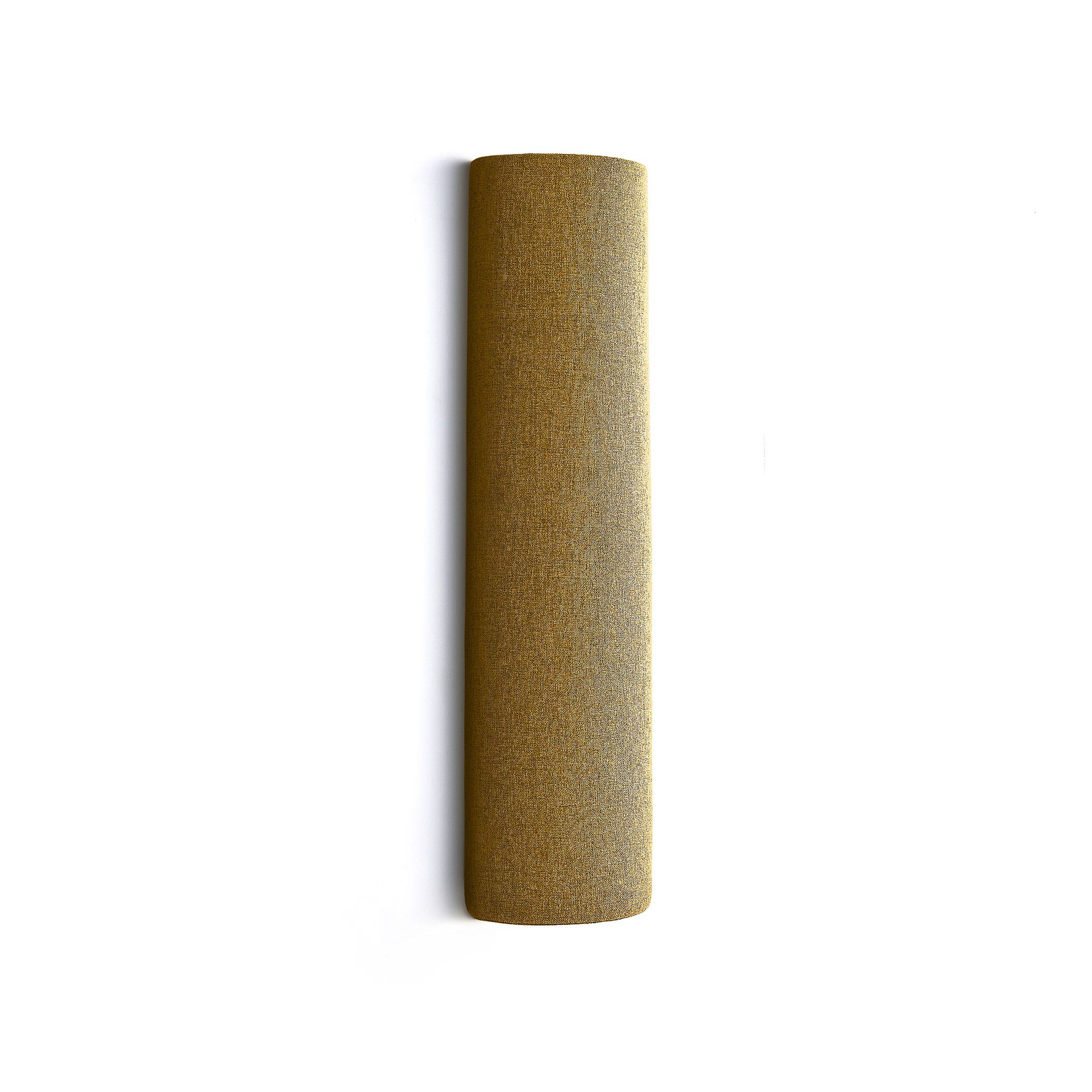 Panel akustyczny POLY, półcylinder, Ø280x1000 mm, ścienny, żółty