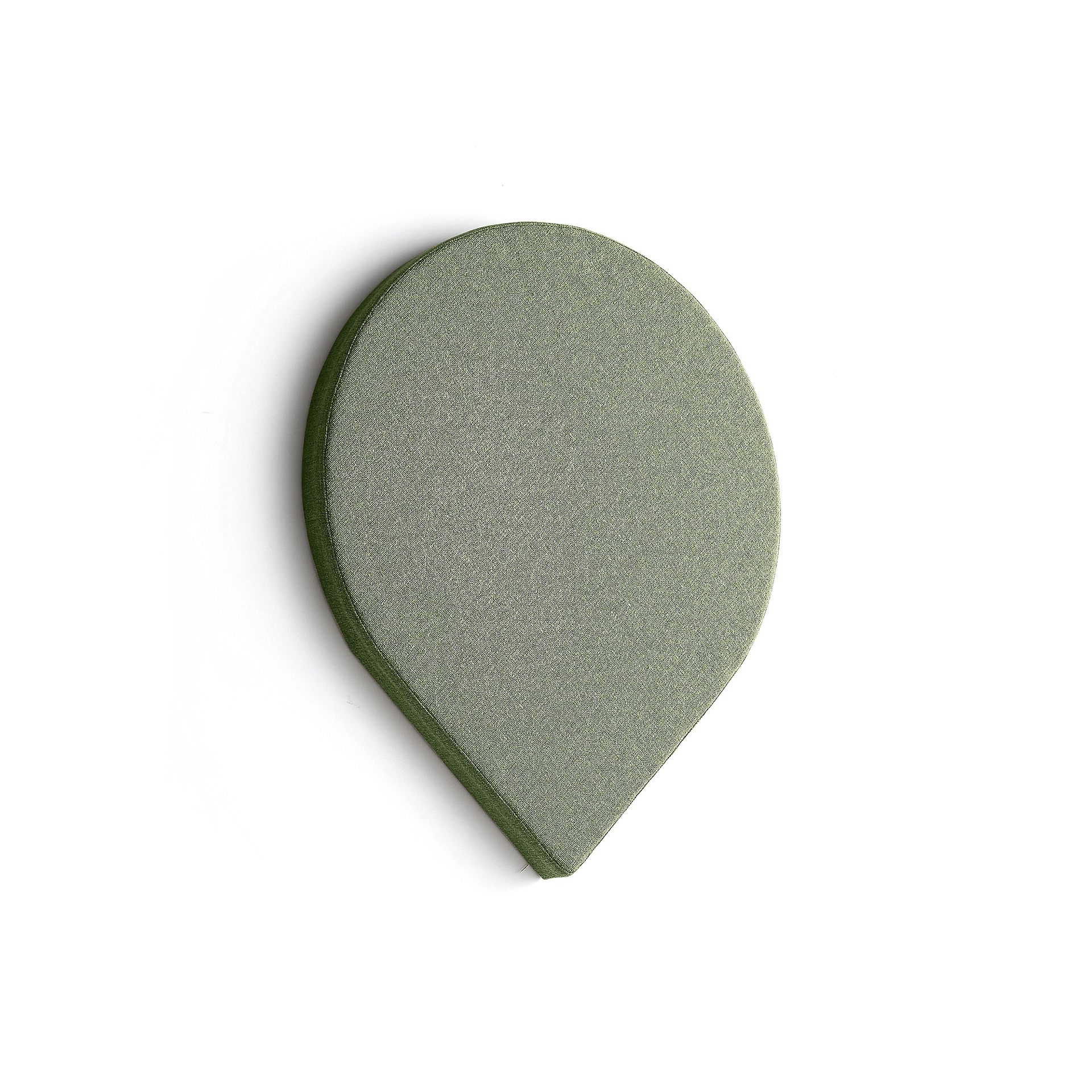 Panel akustyczny POLY, kropla, 600x600x56 mm, ścienny, zielony