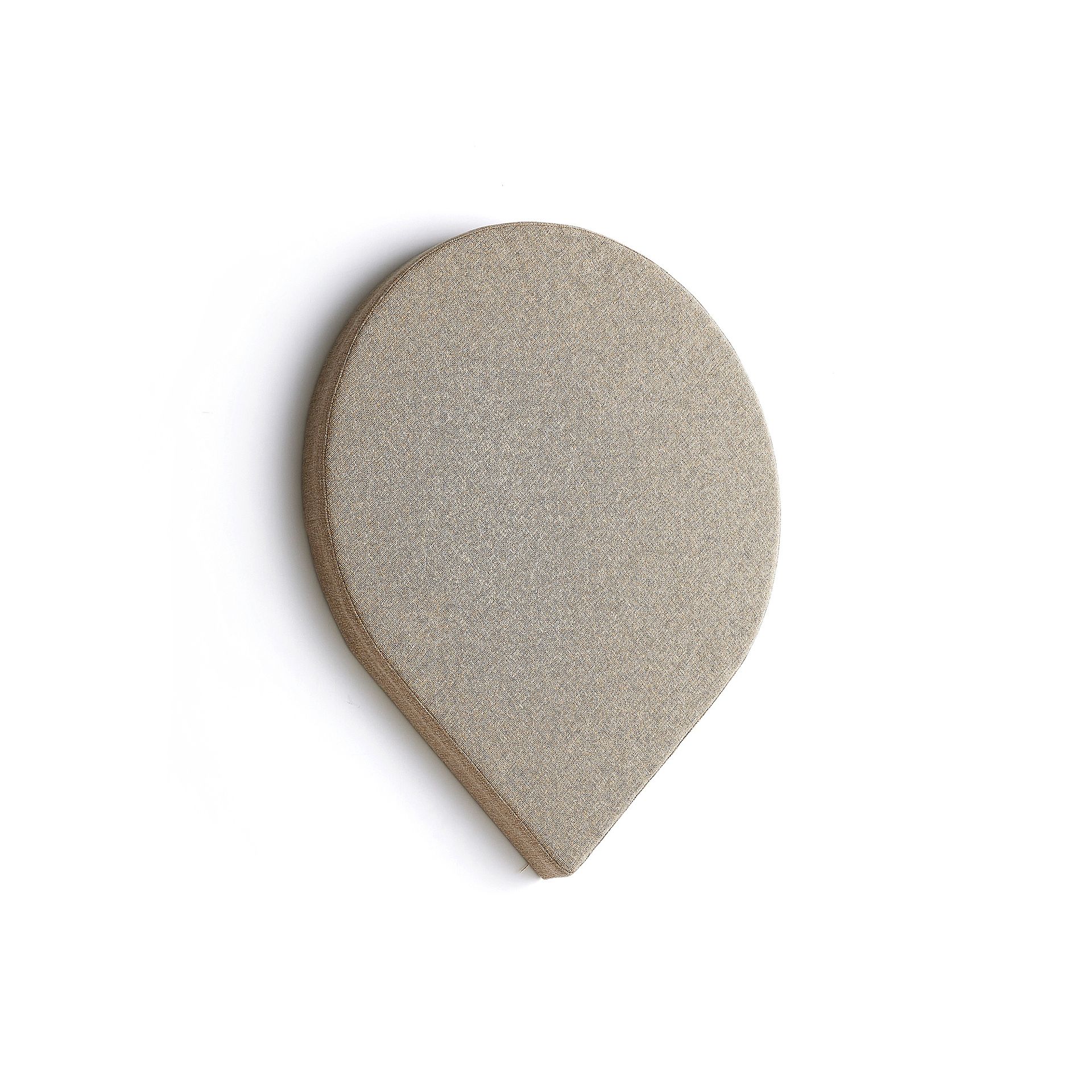 Panel akustyczny POLY, kropla, 600x600x56 mm, ścienny, beżowy