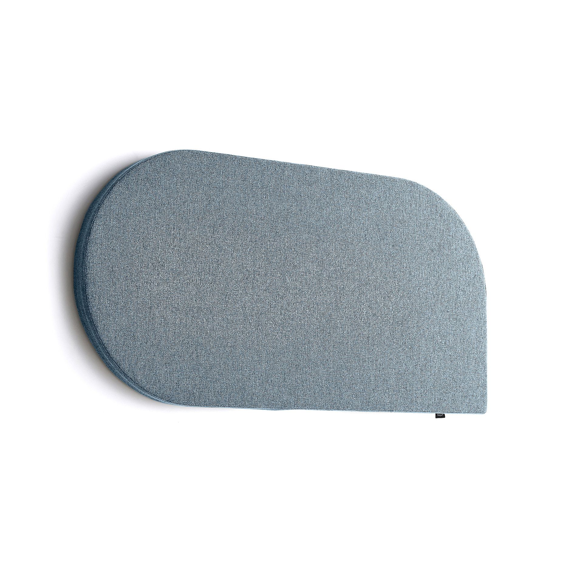 Panel akustyczny POLY, kropla, 600x1200x56 mm, ścienny, jasnoniebieski