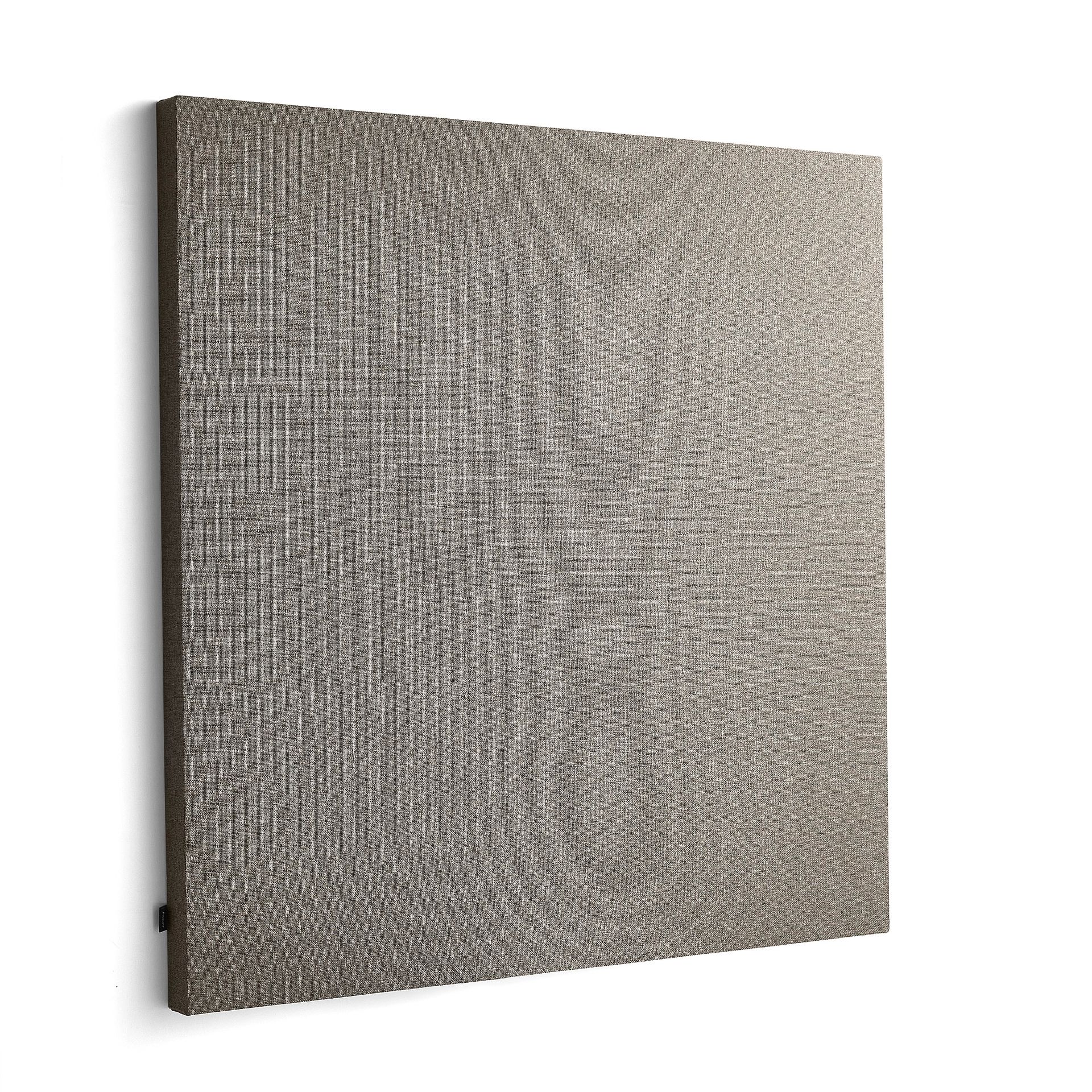 Panel akustyczny POLY, kwadratowy, 1180x1180x56 mm, ścienny, brązowy