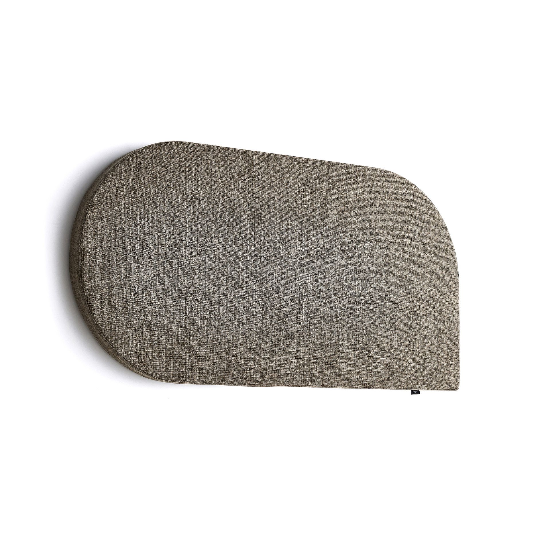 Panel akustyczny POLY, kropla, 600x1200x56 mm, ścienny, brązowy