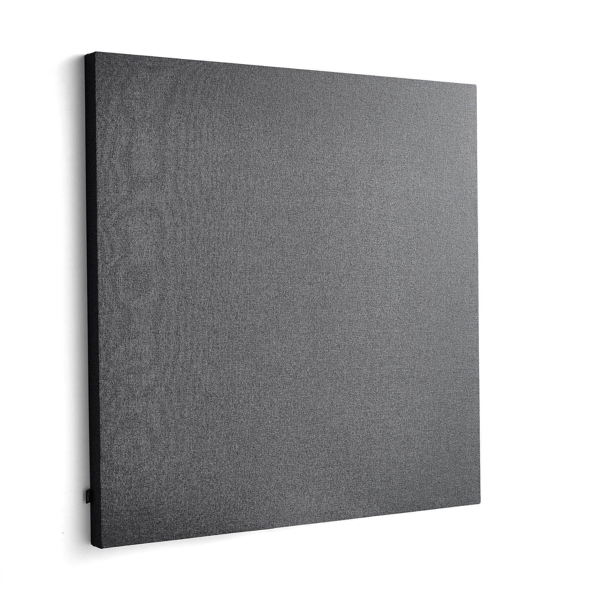 Panel akustyczny POLY, kwadratowy, 1180x1180x56 mm, ścienny, ciemnoszary