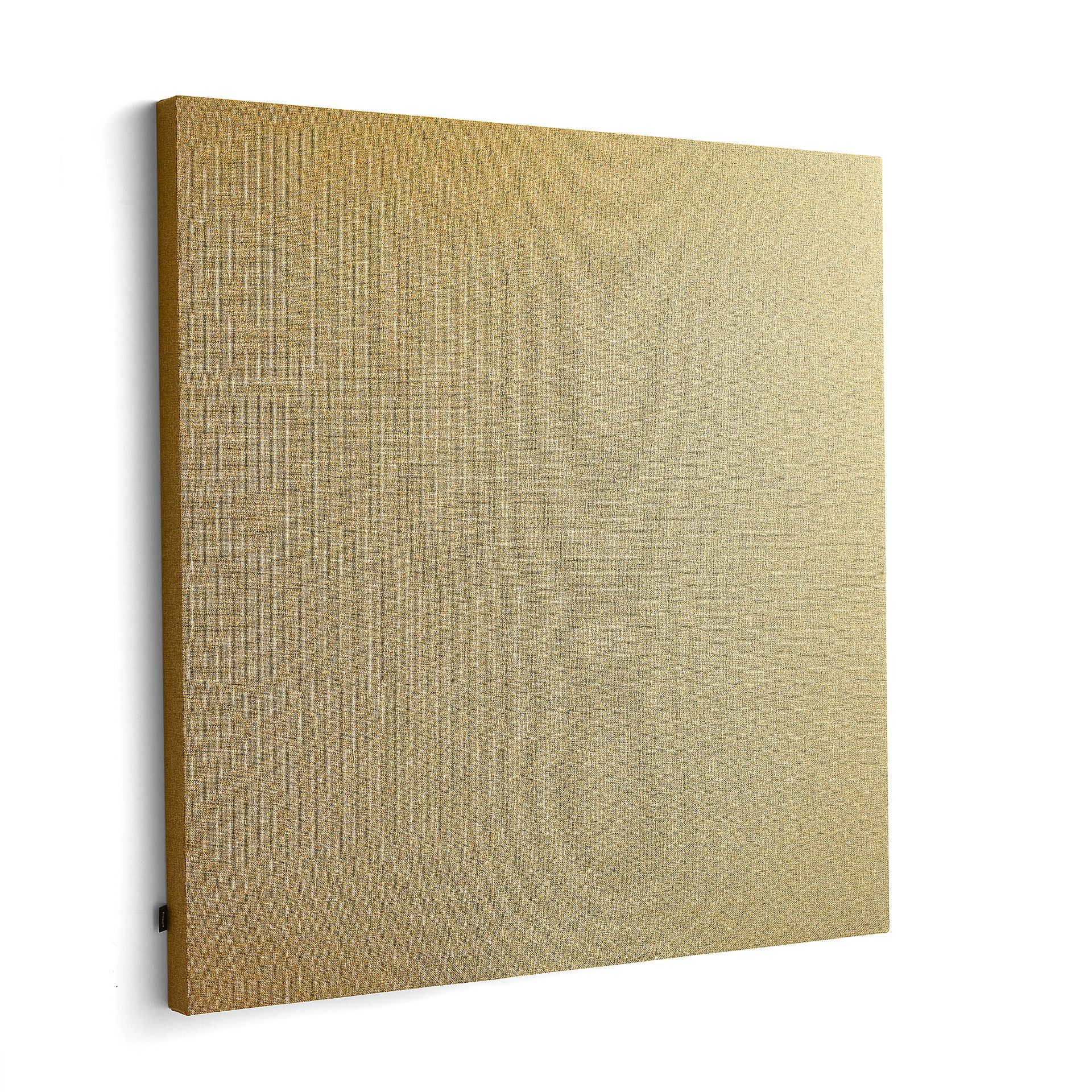 Panel akustyczny POLY, kwadratowy, 1180x1180x56 mm, ścienny, żółty