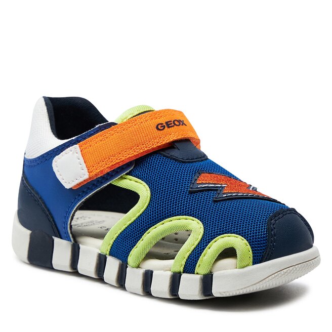 Sandały Geox B Sandal Iupidoo Boy B455PB 01454 C0685 Royal/Orange
