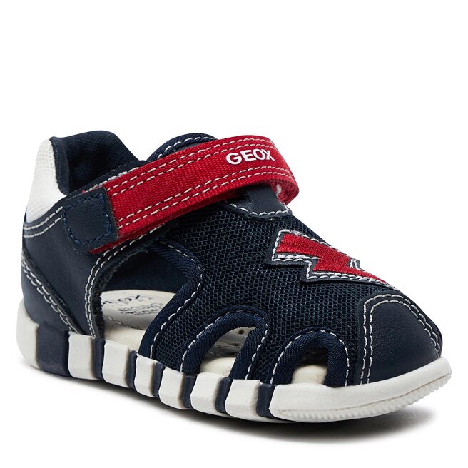 Sandały Geox B Sandal Iupidoo Boy B455PB 01454 C0735 Navy/Red