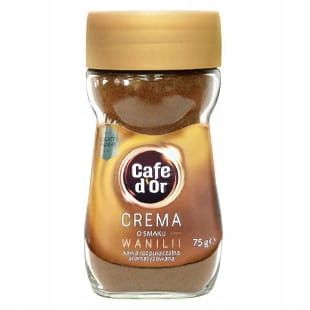 Kawa rozpuszczalna Cafe d'Or Crema 75g Wanilia