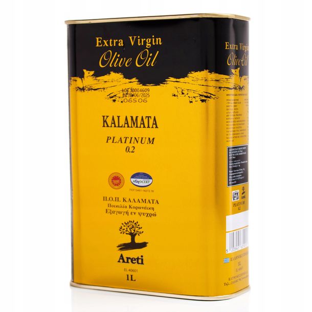 Oliwa KALAMATA PLATINUM 0.2 Certyfikat regionu 1L