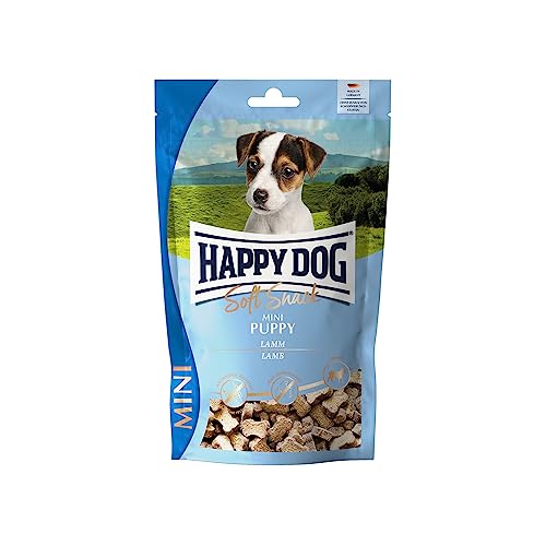 Фото - Корм для собак Happy Dog Mini Puppy miękka przekąska dla szczeniąt jagnięcina i ryż 100g 