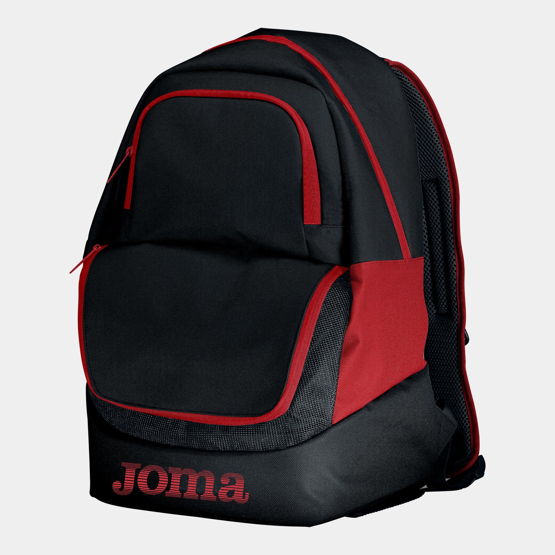Joma Diamond Ii  Backpack Black Red 400235.106 S Negro-Rojo