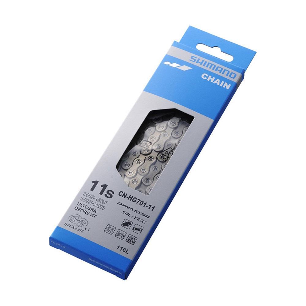 Shimano CN-HG701 11S wersji 116 ogniw łańcucha 2018 łańcuch rowerowy ICNHG70111116Q