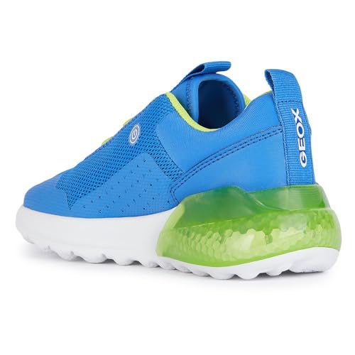 Geox J Activart Illuminus sneakersy chłopięce, niebieski, 34 EU
