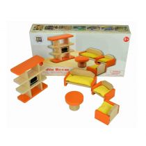 Meble dla lalek drewniane - Salon Pro Kids