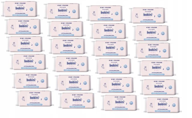 ﻿Chusteczki nawilżające Bobini Baby 24x60 ZOBACZ
