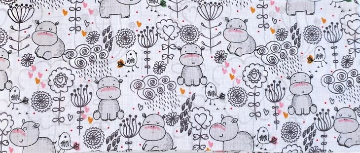 PIELUCHA pieluszka tetrowa POLSKI PRODUKT Hipcio