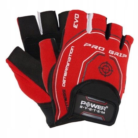 POWERSYSTEM POWER-SYSTEM RĘKAWICZKI PRO GRIP EVO-RED-M