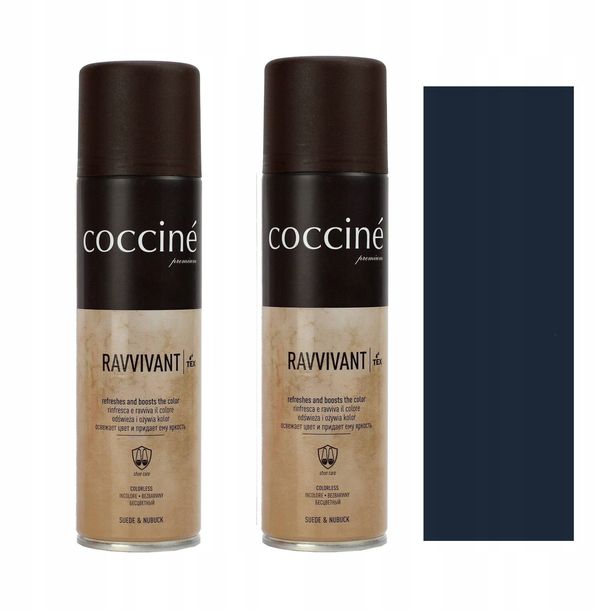 2x Ravviant do Nubuku Granatowy 38 250 ml