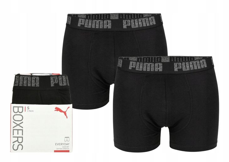 ﻿Bokserki Puma 888869 58 męskie 2-pack r. M