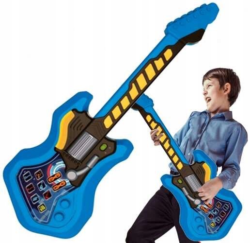 Super Gitara Smily Play Interaktywna Zabawka Muzyczna Dla Dzieci