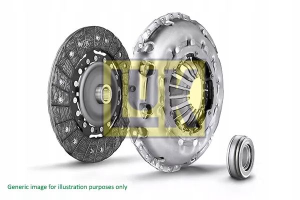 LUK SPRZĘGŁO KOMPLET BMW 5 E60 624317400