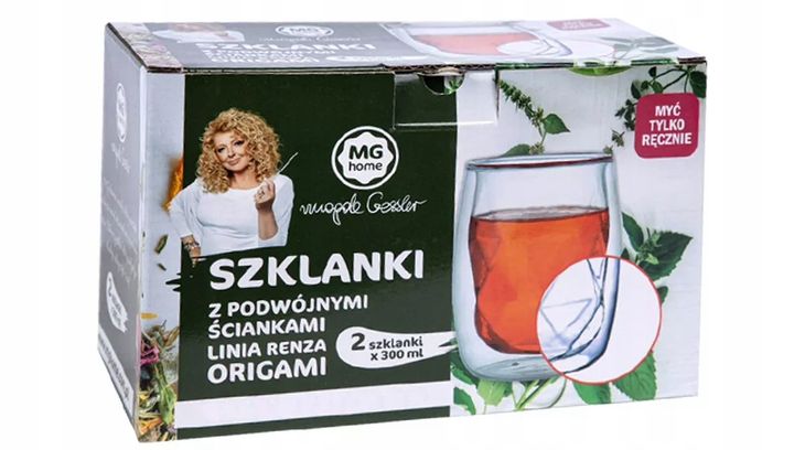 Szklanki Mg Home Renza Origami 2X300Ml