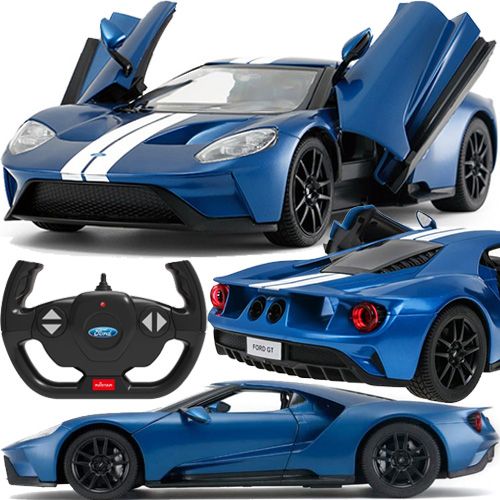 Samochód Sterowany Rc 1:14 - Ford Gt Niebieski