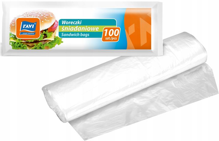Ravi woreczki śniadaniowe 100szt