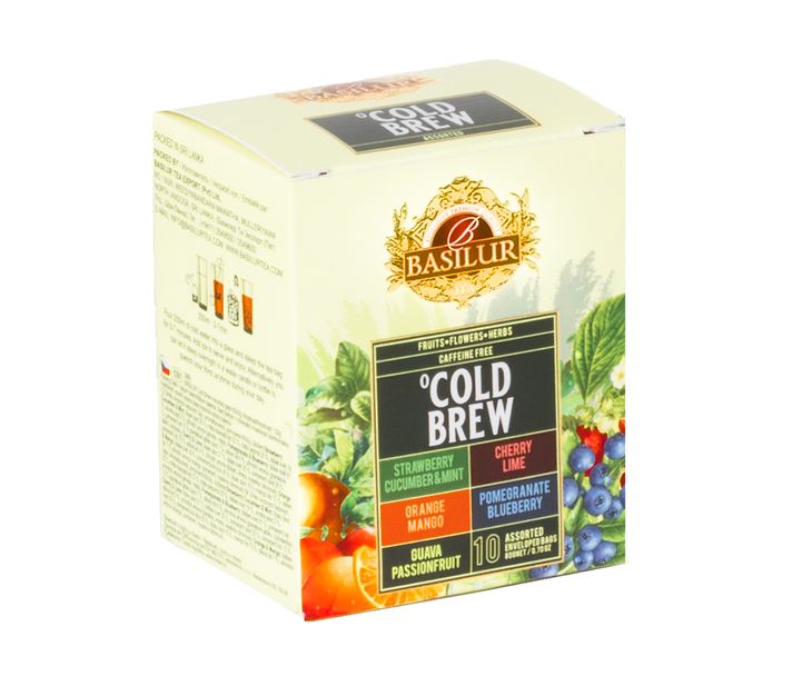 Zestaw Herbat COLD BREW saszetki - 10 x 2 g