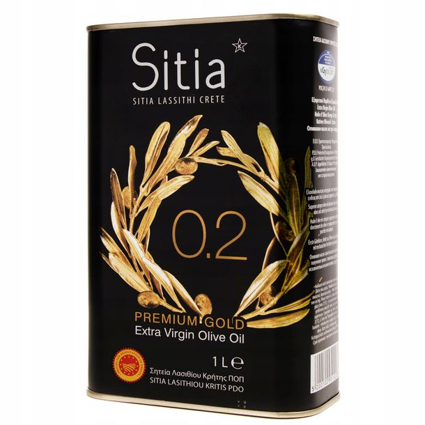 Oliwa z KRETY SITIA EXTRA VIRGIN + butelka GRATIS
