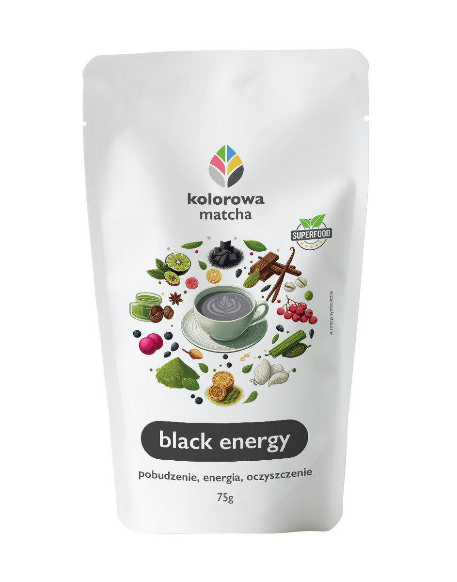 Kolorowa Matcha Black Energy 75g