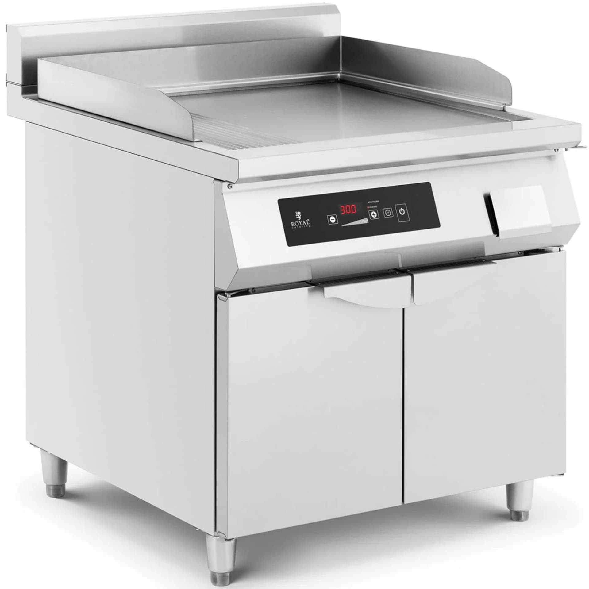 Grill indukcyjny - 720 x 610 mm - gładki - 10000 W - Royal Catering RCIN-700-03