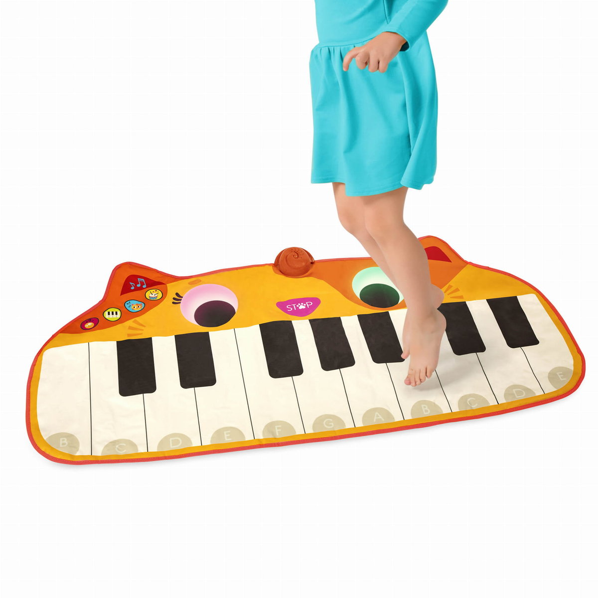 B.Toys Muzyczna mata-kotek – PIANINO PODŁOGOWE- Lolo’s Meowsical Mat