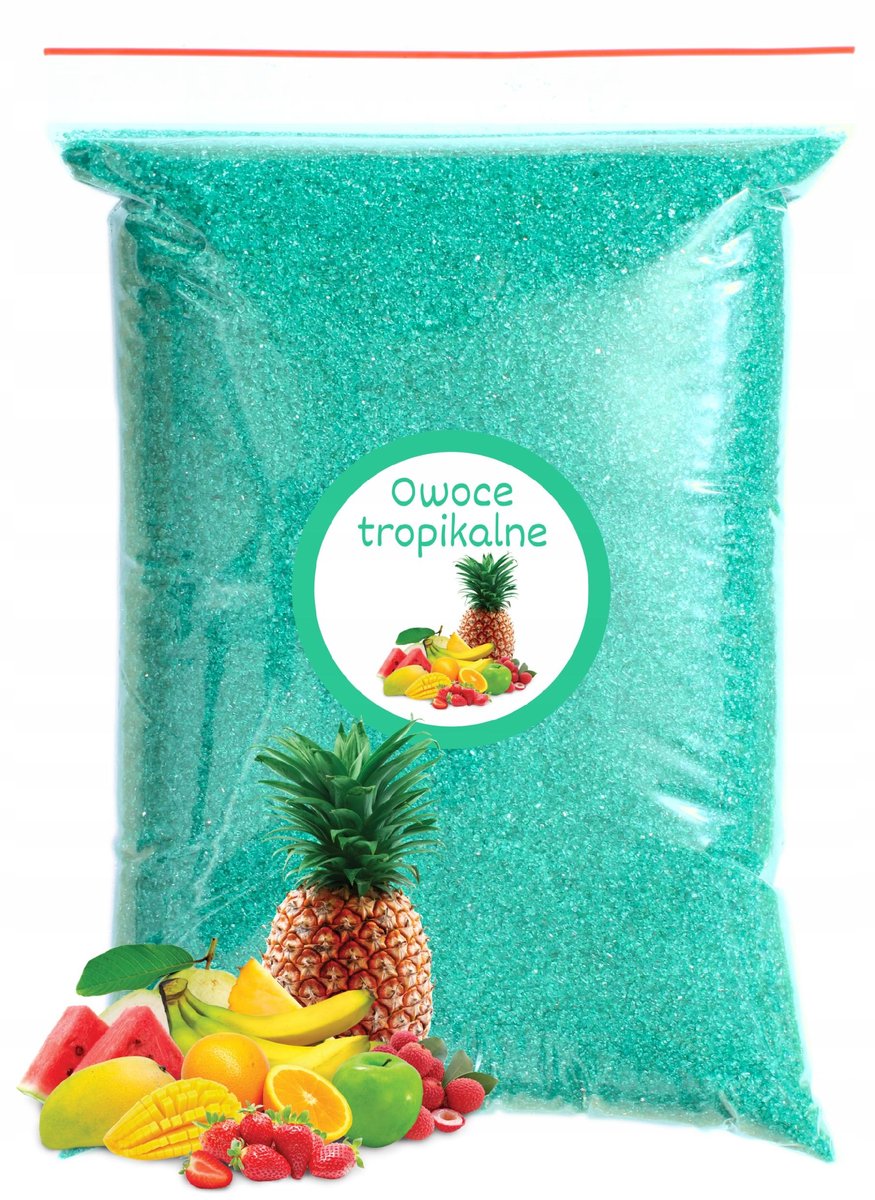 Cukier Turkusowy Tropikalny 500g 0,5kg Turkus