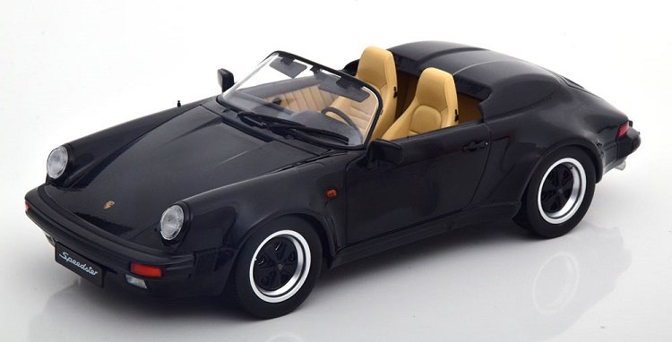 Kk-Scale Porsche 911 Speedster 1989 Black 1:18 180452