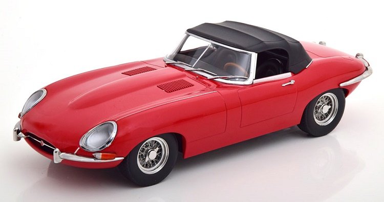 Kk-Scale Jaguar E-Type Cabriolet Closed Top Si  1:18 180484