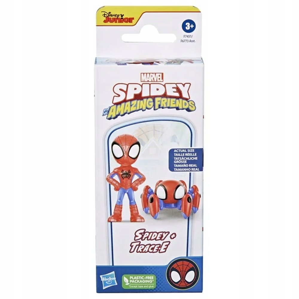 HASBRO SPIDERMAN SPIDEY + Trace-E AMAZING FIGURKA F7451